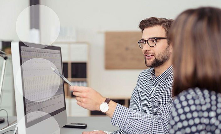 Titelbild der DGUV Information 215-450: Softwareergonomie.
    